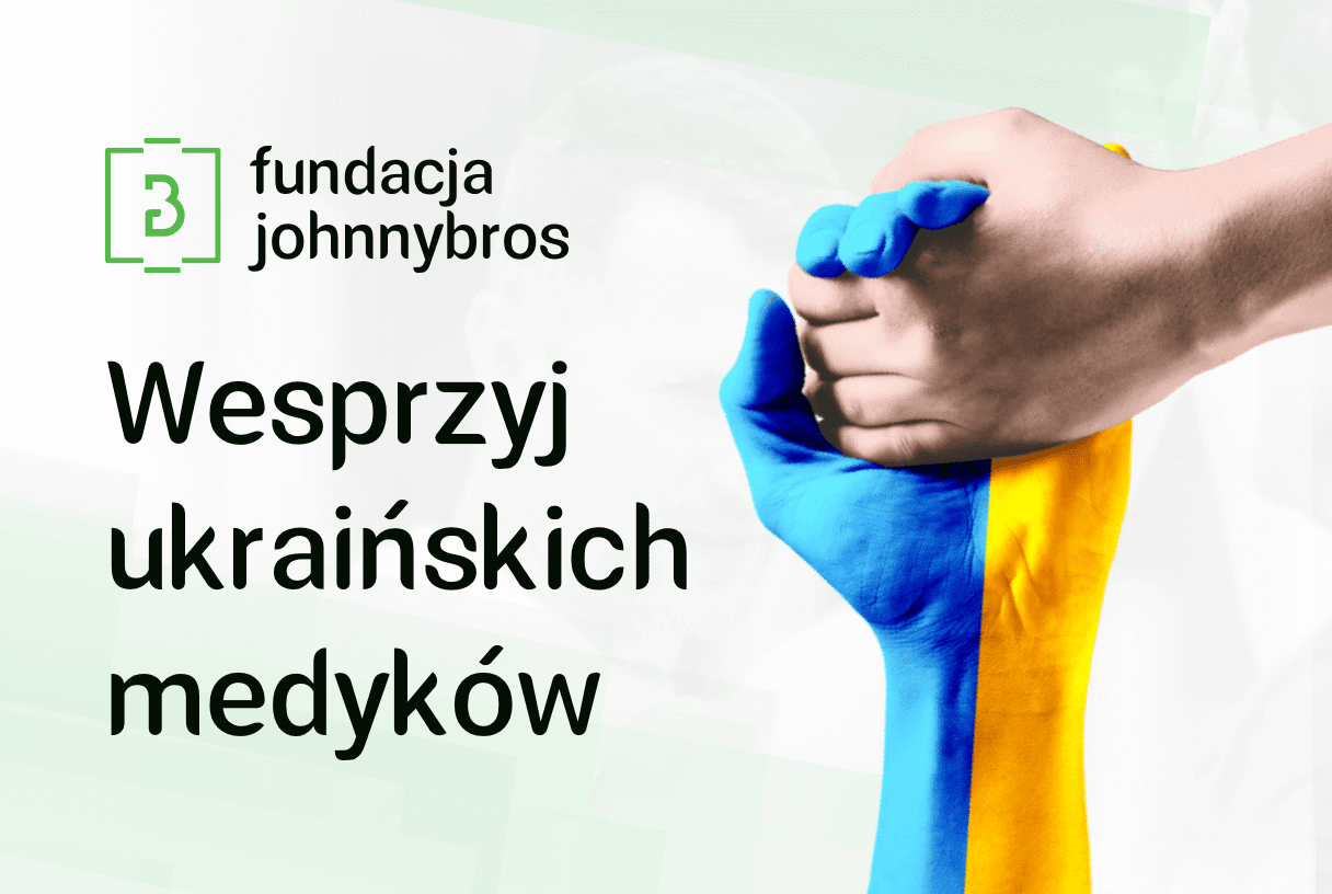 fundacja johnnybros wspiera ukraińskich medyków