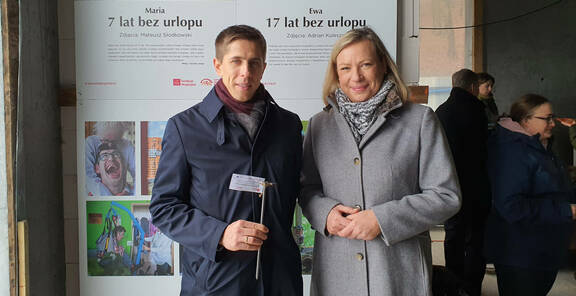 Topping out at the respite care centre in gdansk