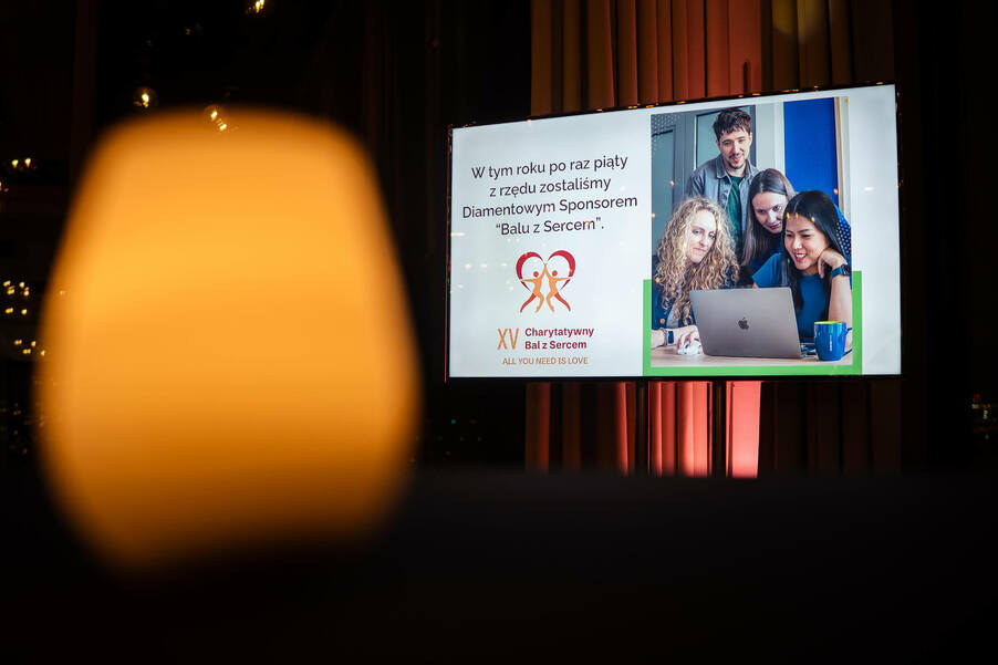 Widoczność Fundacji JohnnyBros na 15. Balu z Sercem